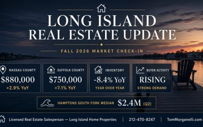 Long Island Market Check-In: What Buyers and Sellers Need to Know This Fall