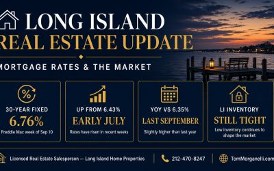 Mortgage Rates Are Climbing Again — What That Means for Long Island Buyers and Sellers
